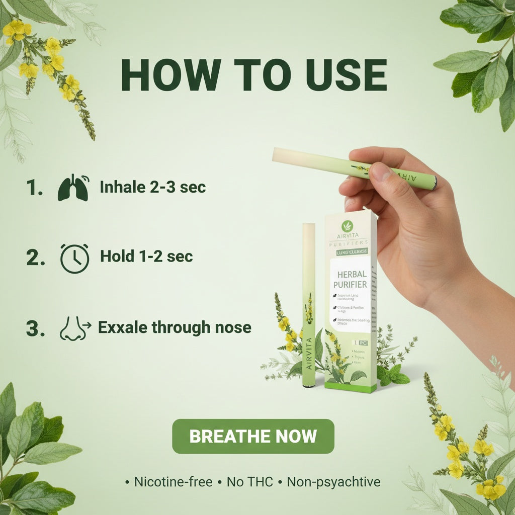 AIRVITA™  Herbal Lung Cleanse Diffuser